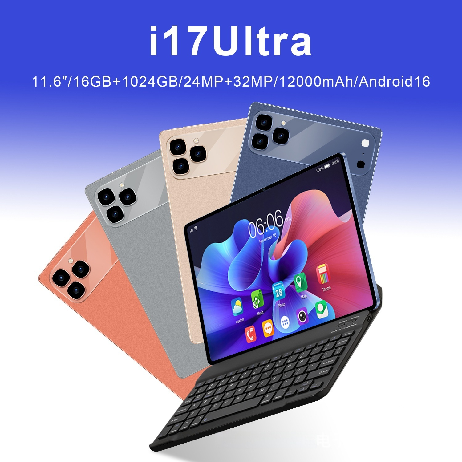 Portable And Minimalist Home Tablet Computer - Image 17