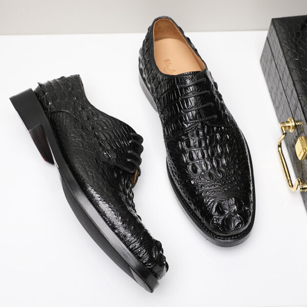 Handmade Men's Shoes Comfortable Business Formal Leather - Image 5