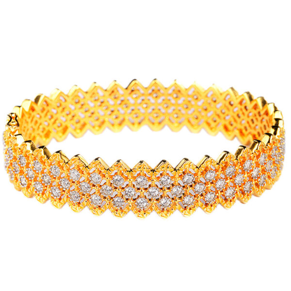 Craft Vintage Bracelet S925 Silver Gold-plated Zirconium Diamonds - Image 3