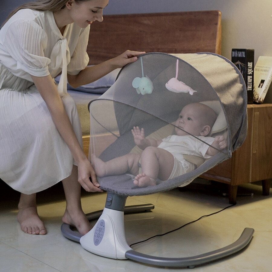 Baby Rocking Chair Soothing Chair Electric Smart Cradle - Image 1
