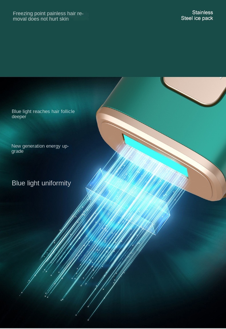 Laser Hair Remover Permanent Freezing Point Sapphire Home - Image 6