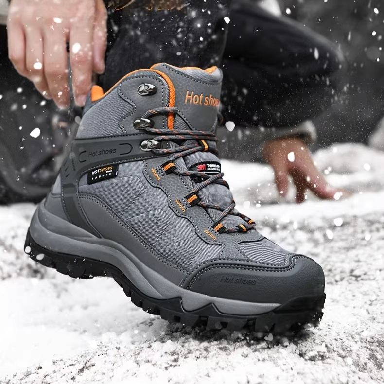 Electric-heated Thermal Cotton Shoes For Winterkeep Your Feet Warm While You Walk - Image 1