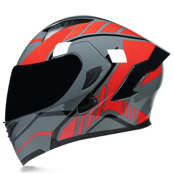 Half Helmet Helmet Personality Winter Locomotive Gray - Image 94