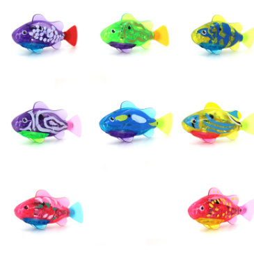 Cat Interactive Electric Fish Water Toy For Indoor Play Swimming Robot Fish Toys For Cat Dog Pet Baby Swimmer Bath Robofish Toys - Image 26