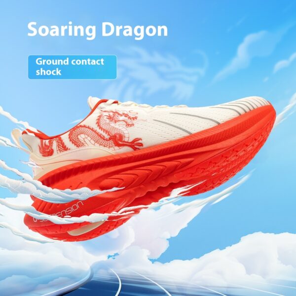 Dragon Limited Soft Bottom High Elastic Shock Absorber Sneaker Lightweight Breathable - Image 10