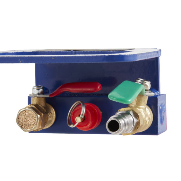 VEVOR Air Jack, 3 Ton 6600 Lbs Triple Bag Air Jack, Airbag Jack With Six Steel Pipes, Lift Up, 3-5 S Fast Lifting Pneumatic Jack, With Adjustable Long Handles For Cars, Garages, Repair Blue - Image 6