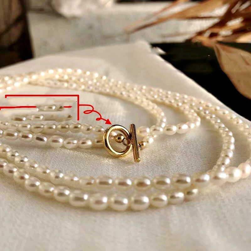 French Elegant Luxury Natural Pearl Necklace