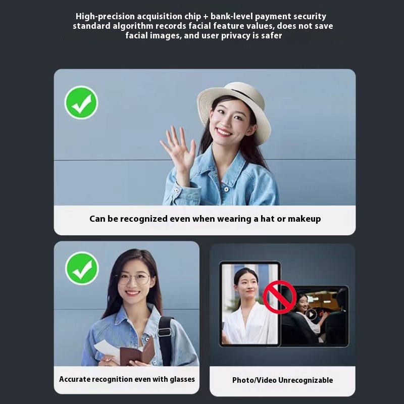 Face Recognition Fingerprint Password Smart Door Lock - Image 4