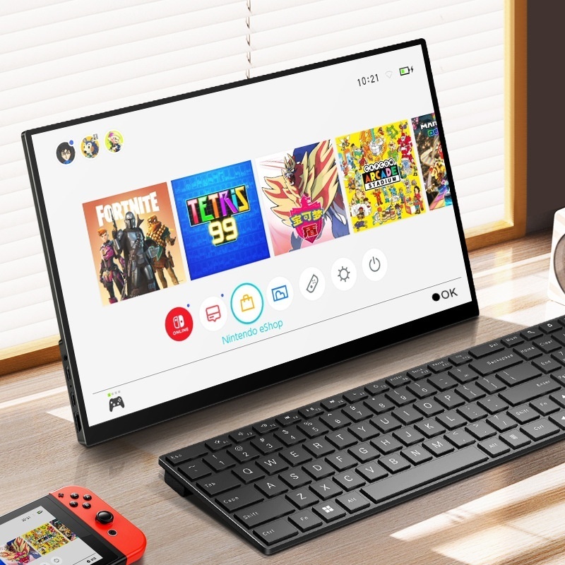 Touch Portable Monitor Mobile Phone Computer Game External Expansion Screen - Image 1