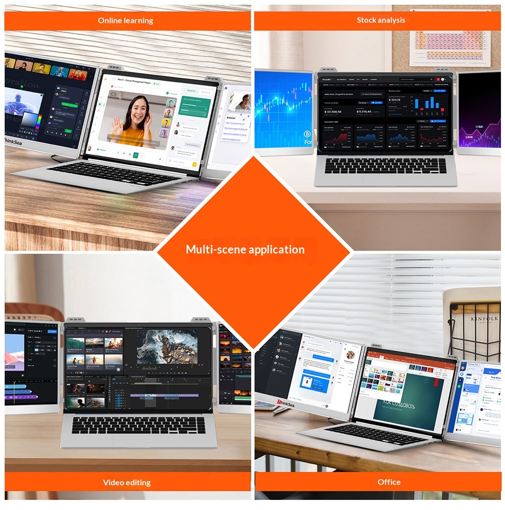 Portable Office Monitor With High Definition And Wide Color Gamut - Image 7