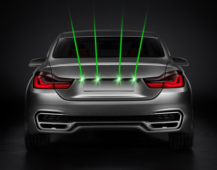 Car And Truck Laser Fog Light Warning Light Strong Light 100mw - Image 3