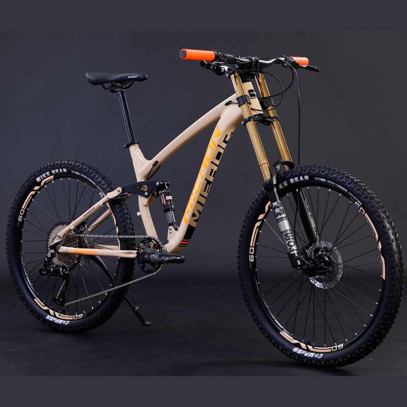 Aluminum Alloy Soft Tail Oil Brake Damping Mountain Bike Bicyc - Image 9