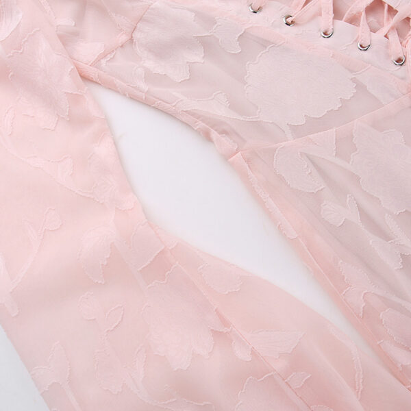 Vacation Style Lace Dress Women - Image 22
