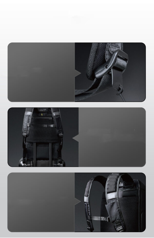 Men's Niche Waterproof And Anti-theft Commuter Computer Backpack - Image 2