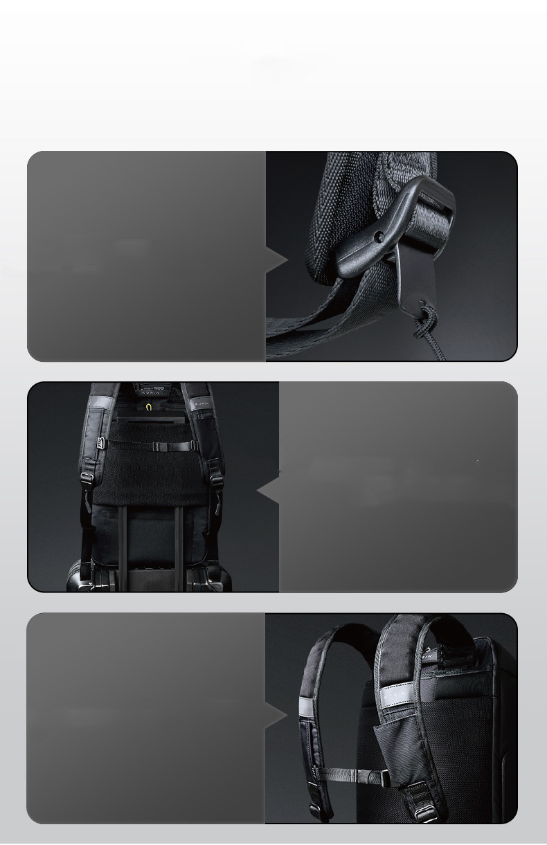 Men's Niche Waterproof And Anti-theft Commuter Computer Backpack - Image 2