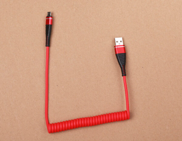 Spring Data Cable Micro USB Android Fast Charging Cable - Image 12