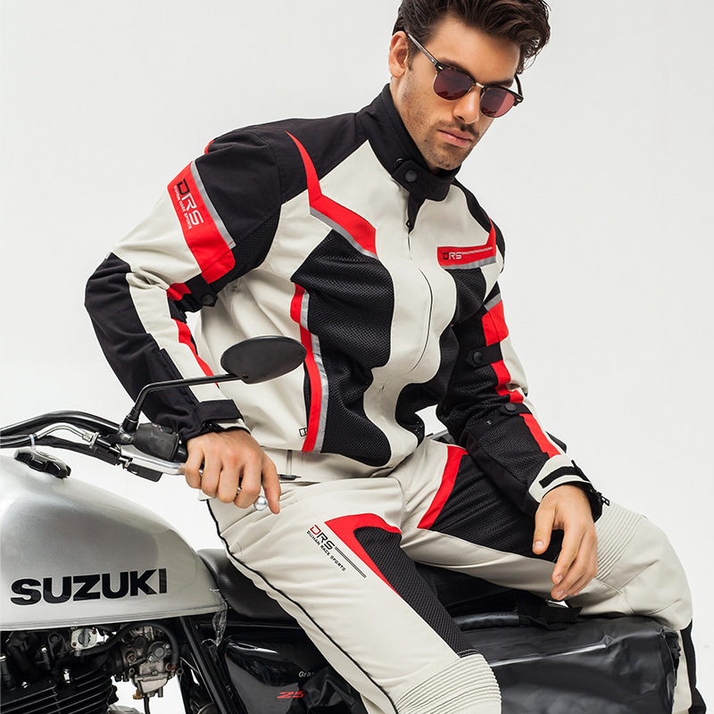 Men And Women Summer Motorcycle Jacket Breathable Jacket - Image 4