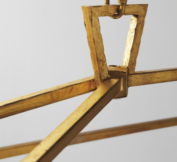 Retro Creativity Of All-copper Gold Foil Restaurant Lamp - Image 7