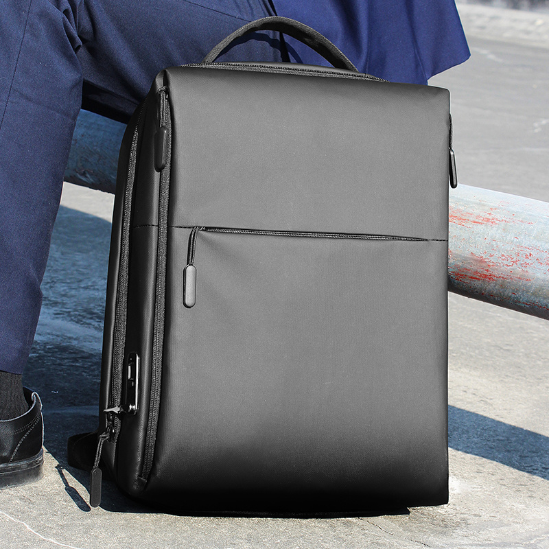 Fingerprint Lock Computer Anti-splash Backpack - Image 1