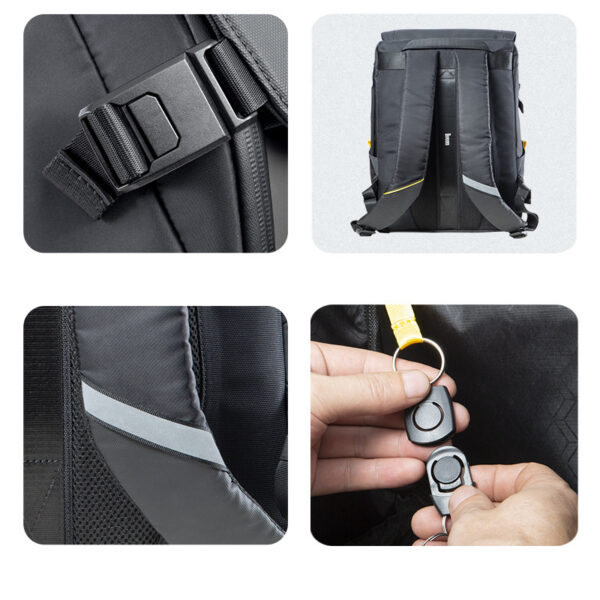 Creative LED Display Multifunctional Cycling Trend Travel Schoolbag - Image 2