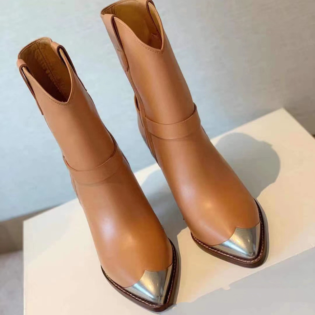 New High Heel Low Tube Pointed Toe Women's Boots Personality - Image 14