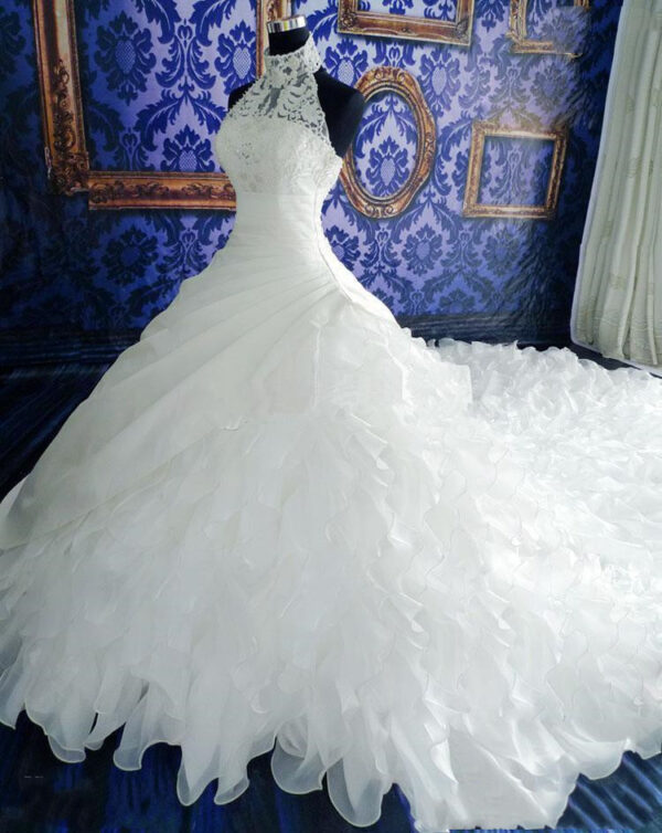 Wedding Dress Wholesale High-end Dress With Big Tail - Image 2