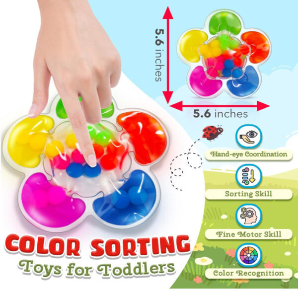 Color Classification Sensory Toys Matching Toys Children's Educational Toys - Image 3