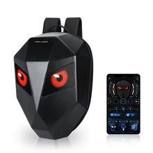 Led Backpack Screen Rider Motorcycle Locomotive Dazzlingly Cool Travel Screen Luminous Eyes - Image 10