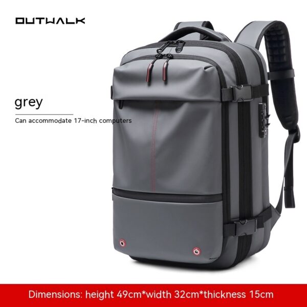 Travel Backpack Men's Business Multifunction Computer Bag Vacuum Compression Large-capacity Backpack - Image 33