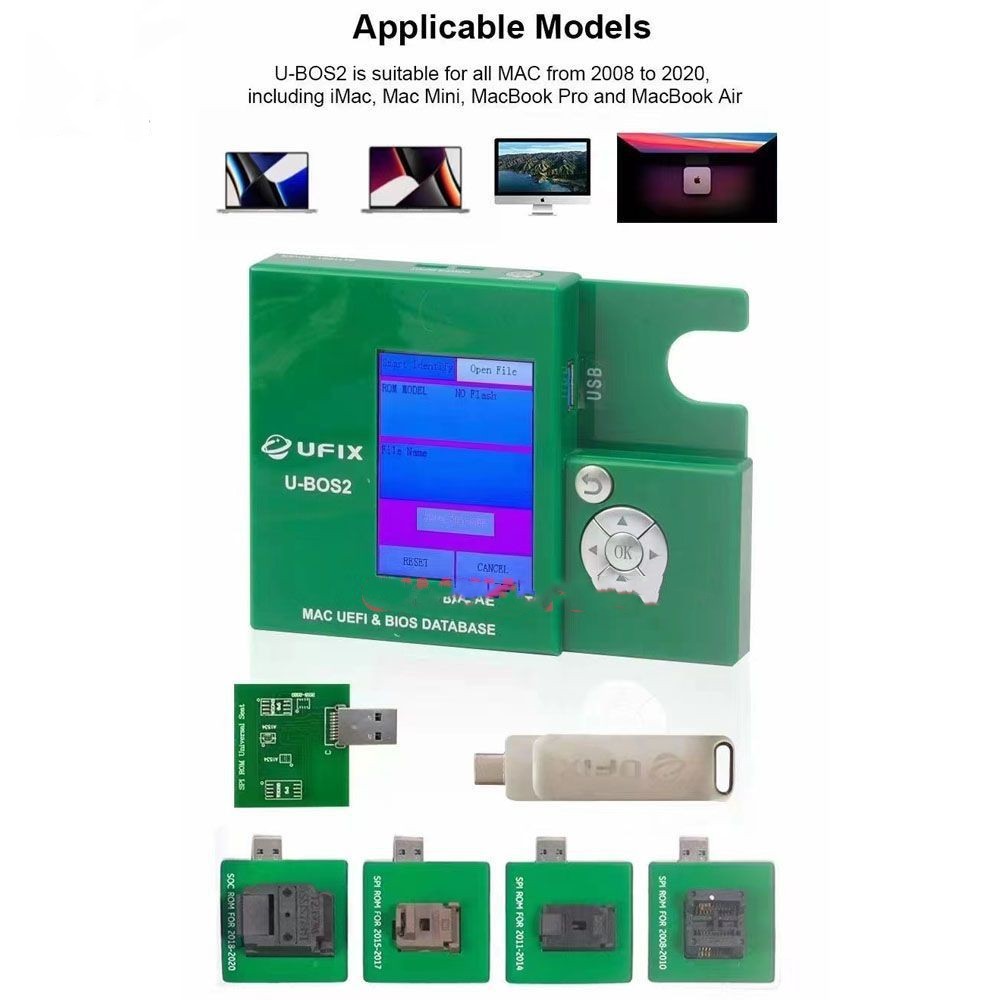 Ufix U-BOS2 For Remove EFI Lock Firmware Lock PIN Code Lock - Image 4