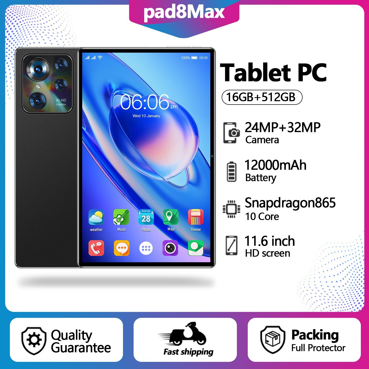 10-inch Tablet PC Smart Call Google Edition - Image 3