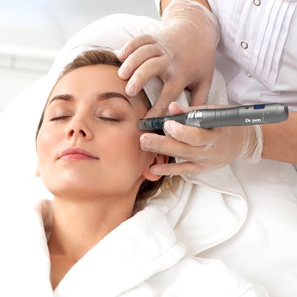 Wireless Mode Electric Micro-Needle Beauty Device - Image 1