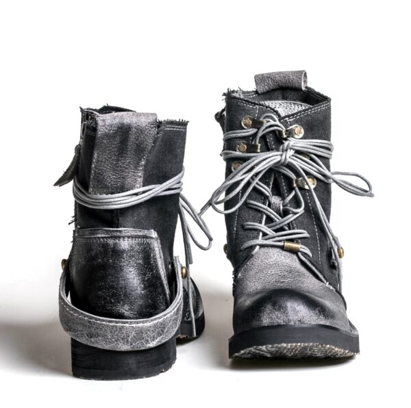 Outdoor Japanese Vintage Shoes Canvas Martin Boots - Image 63