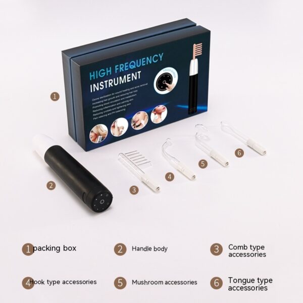 3 New Rechargeable High Wave Electrotherapy Rod - Image 5