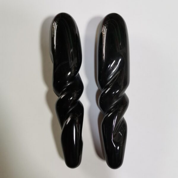 Natural Obsidian Polished Massage Stick For Acupressure And Point Stimulation - Image 5
