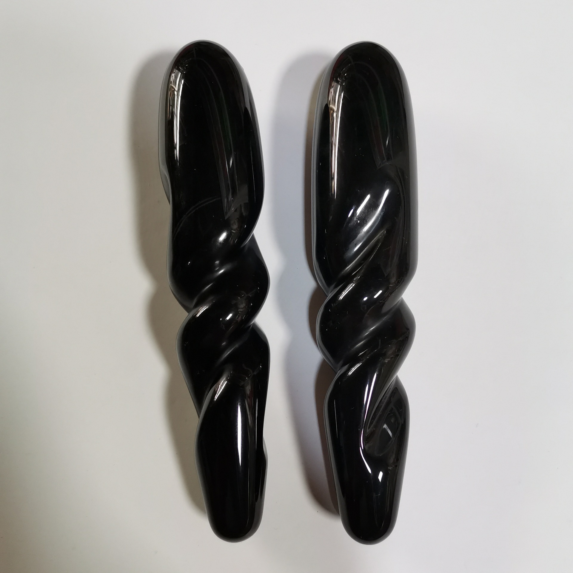 Natural Obsidian Polished Massage Stick For Acupressure And Point Stimulation - Image 5