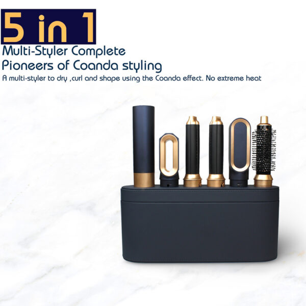New Hair Dryer Multi Hair Styler 5 In1 Curling Iron Hair - Image 1