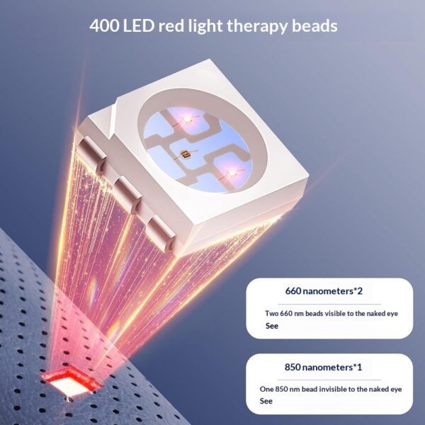New Dual-Wave 400-Bead Infrared Therapy Mat - Image 4