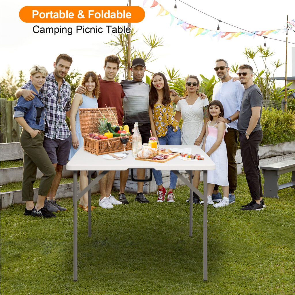 34inch Foldable Square Table