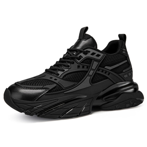Autumn Winter Mesh Breathable Invisible Height-Boosting Casual Sneakers - Image 84