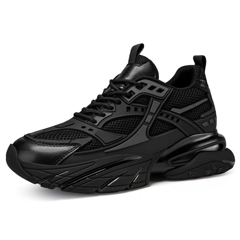 Autumn Winter Mesh Breathable Invisible Height-Boosting Casual Sneakers - Image 83