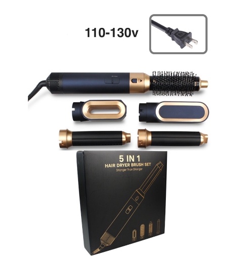 New Hair Dryer Multi Hair Styler 5 In1 Curling Iron Hair - Image 14