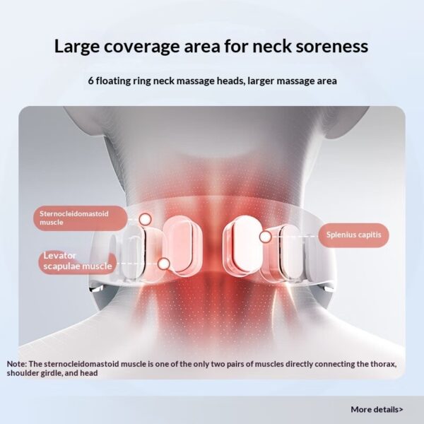 SKG Cervical Massager A Practical Birthday Gift For GirlsMid-Frequency Pulse Lumbar Massager - Image 3