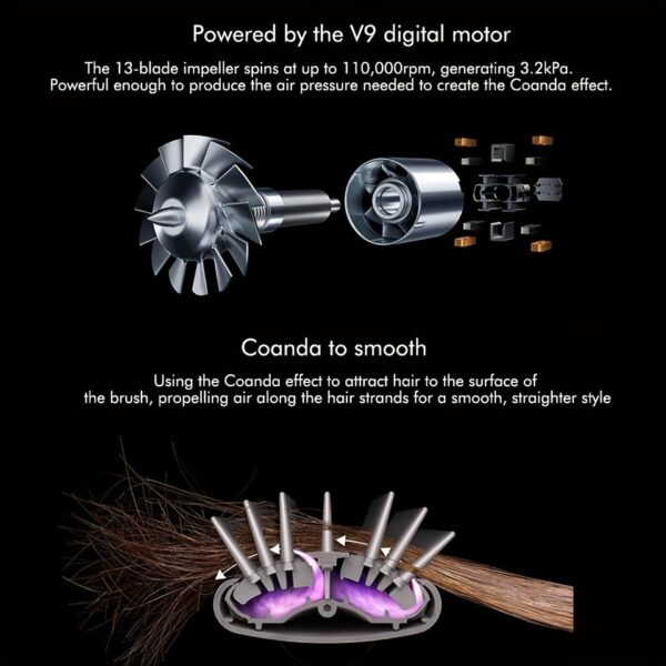 New Hair Dryer Multi Hair Styler 5 In1 Curling Iron Hair - Image 10